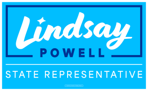 Lindsay Powell Yard Sign