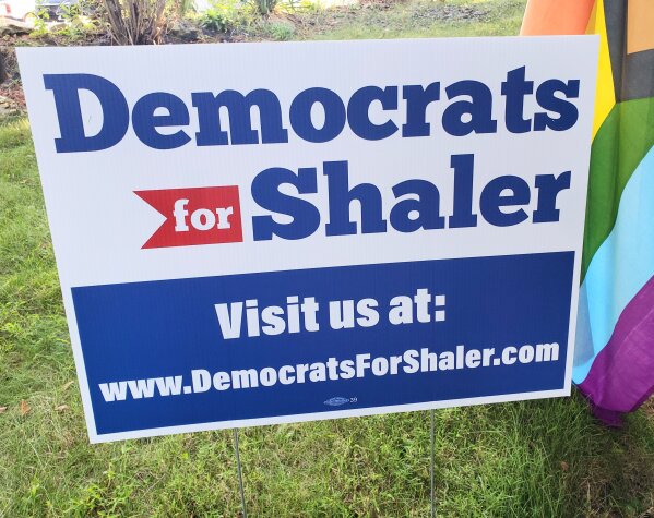 "Democrats for Shaler" Yard Sign