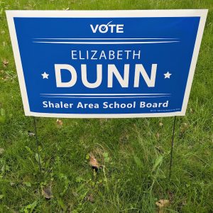 Elizabeth Dunn (Yard Sign)