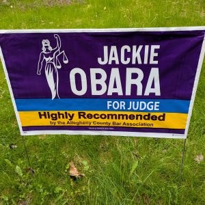 Jackie Obara (Yard Sign)